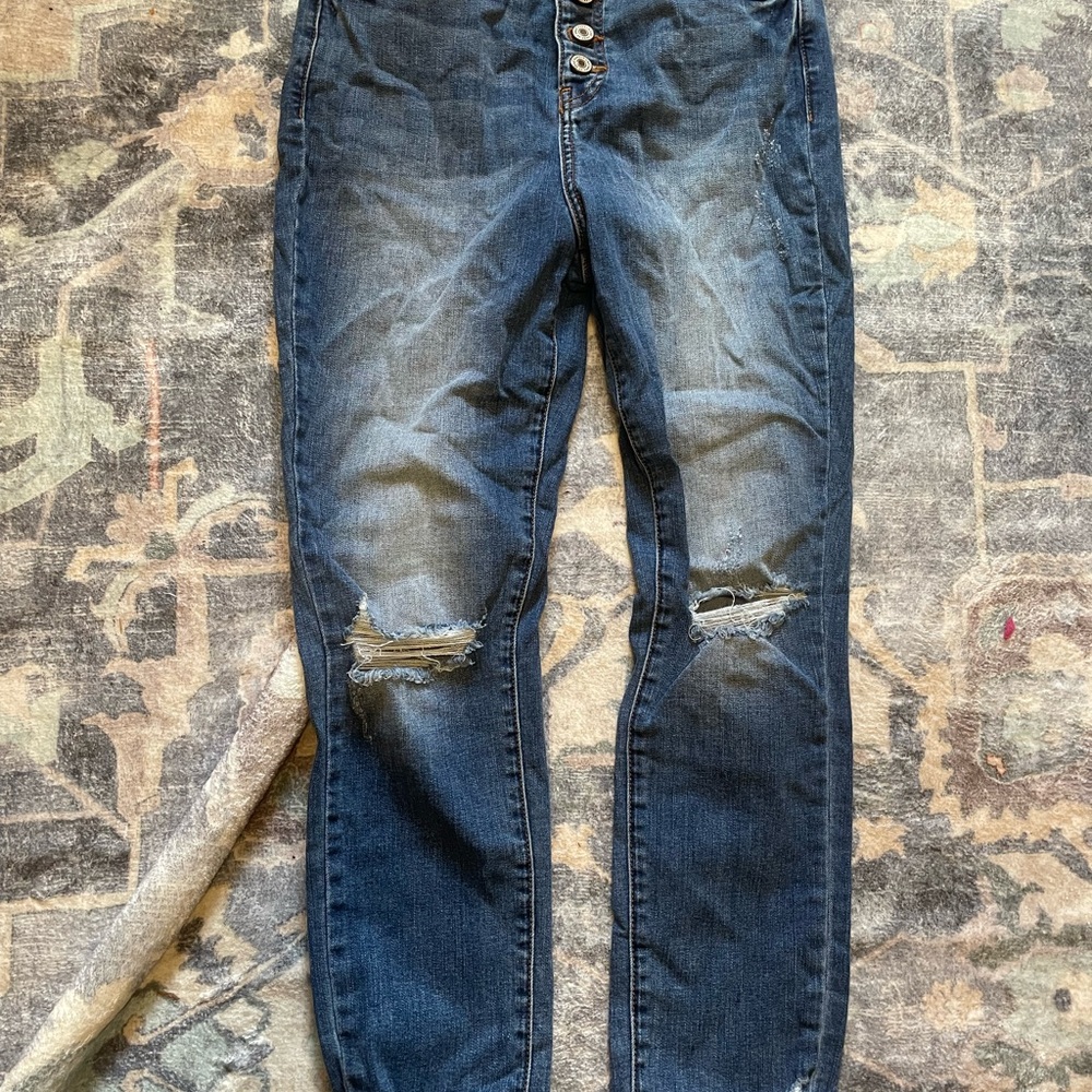 KanCan Blue Denim Jeans - Picture 1 of 6